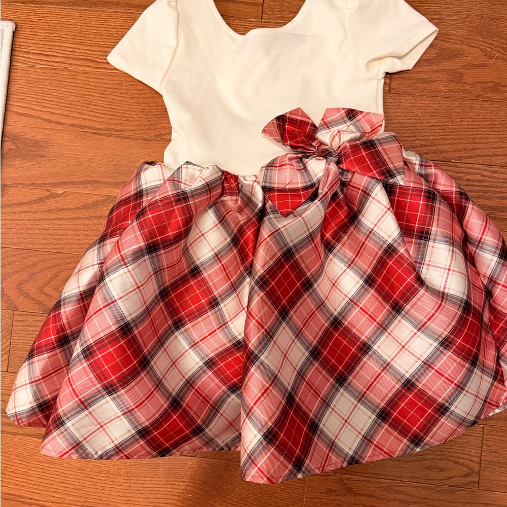 H&M Kids Dress in Red and White Plaid